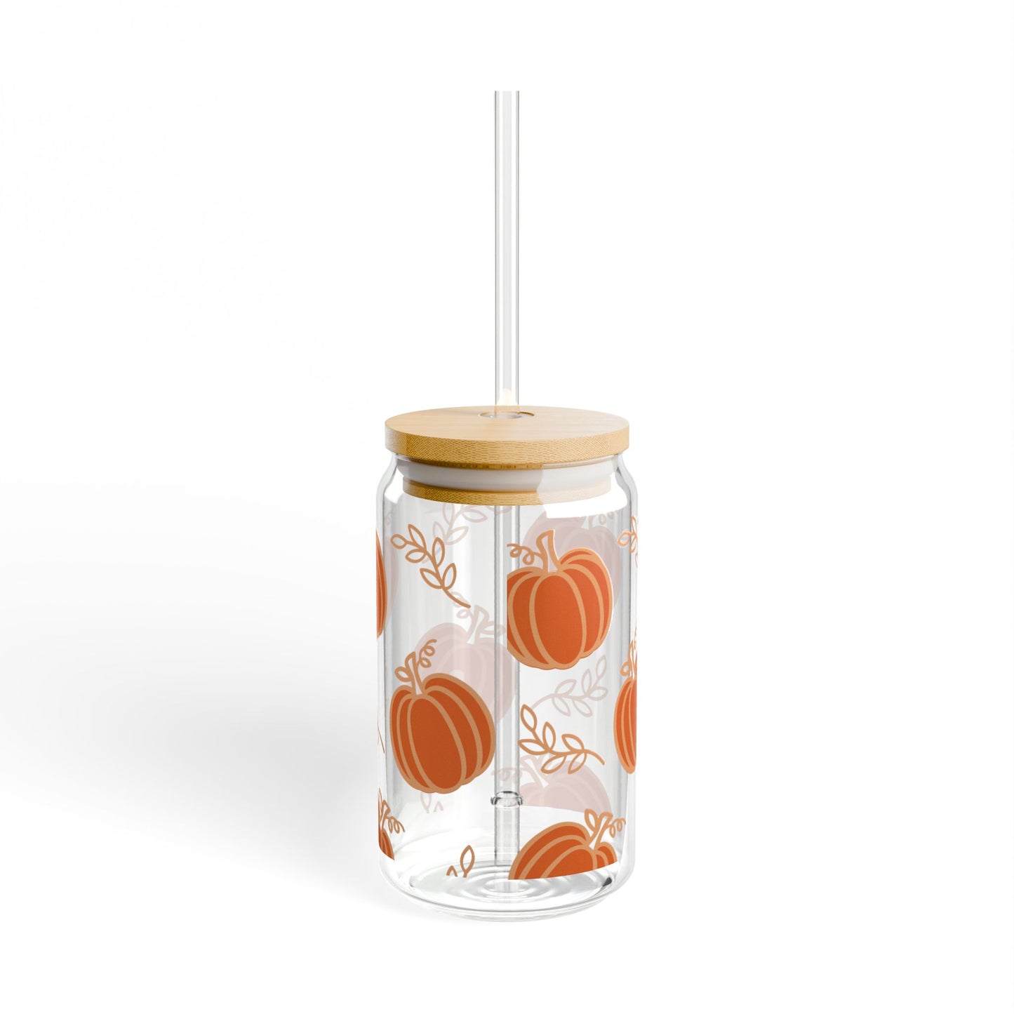 Pumpkin Sipper Glass, 16oz