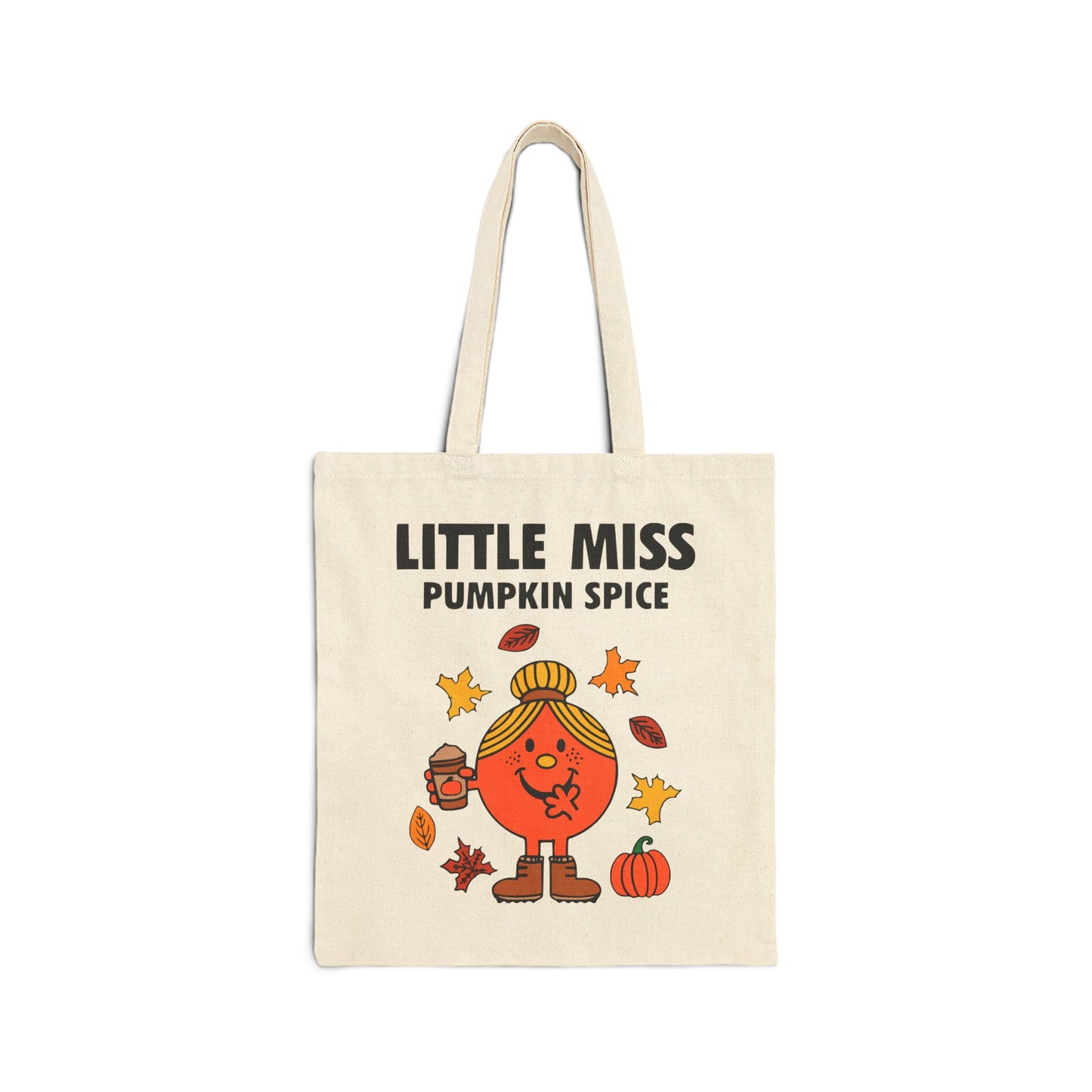 Little Miss Pumpkin Spice Tote Bag